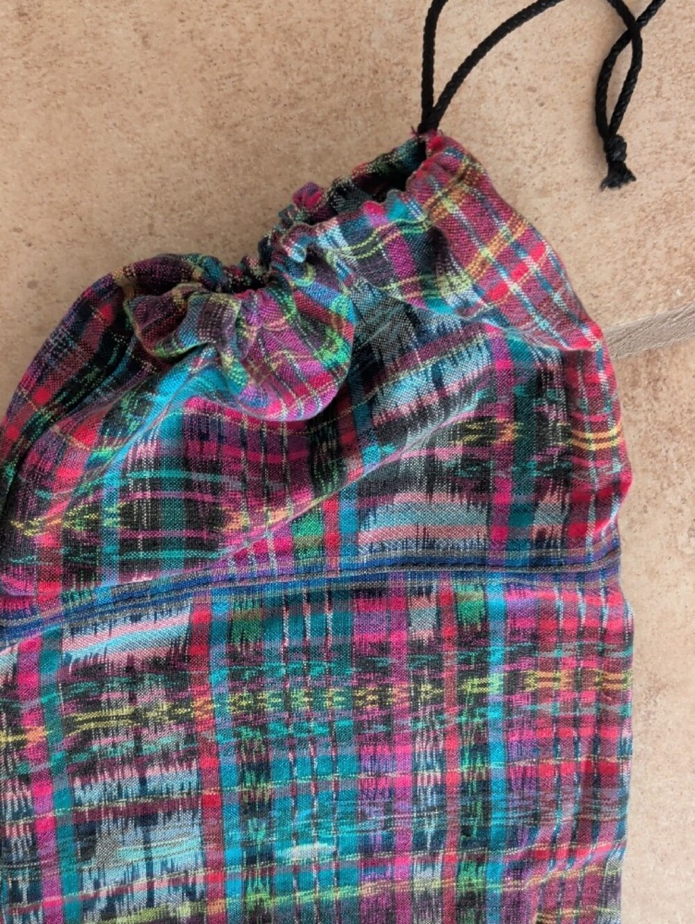 Made In Guatemala! Drawstring -handmade- Pants - Picture 5 of 7
